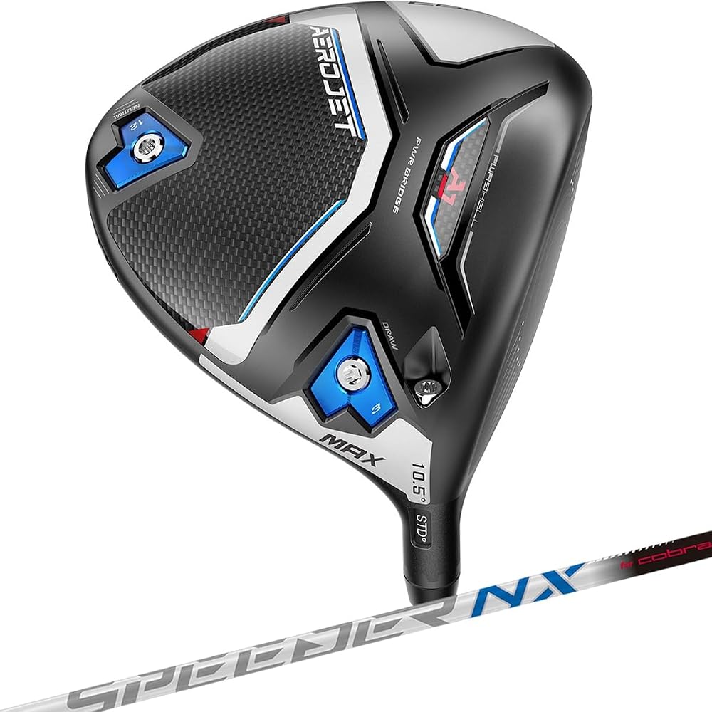 コブラ AEROJET エアロジェット MAX ドライバー Speeder NX for cobra WHITE ドライバー シャフト：Speeder NX for cobra WHITE 9度 S 45.75インチ
