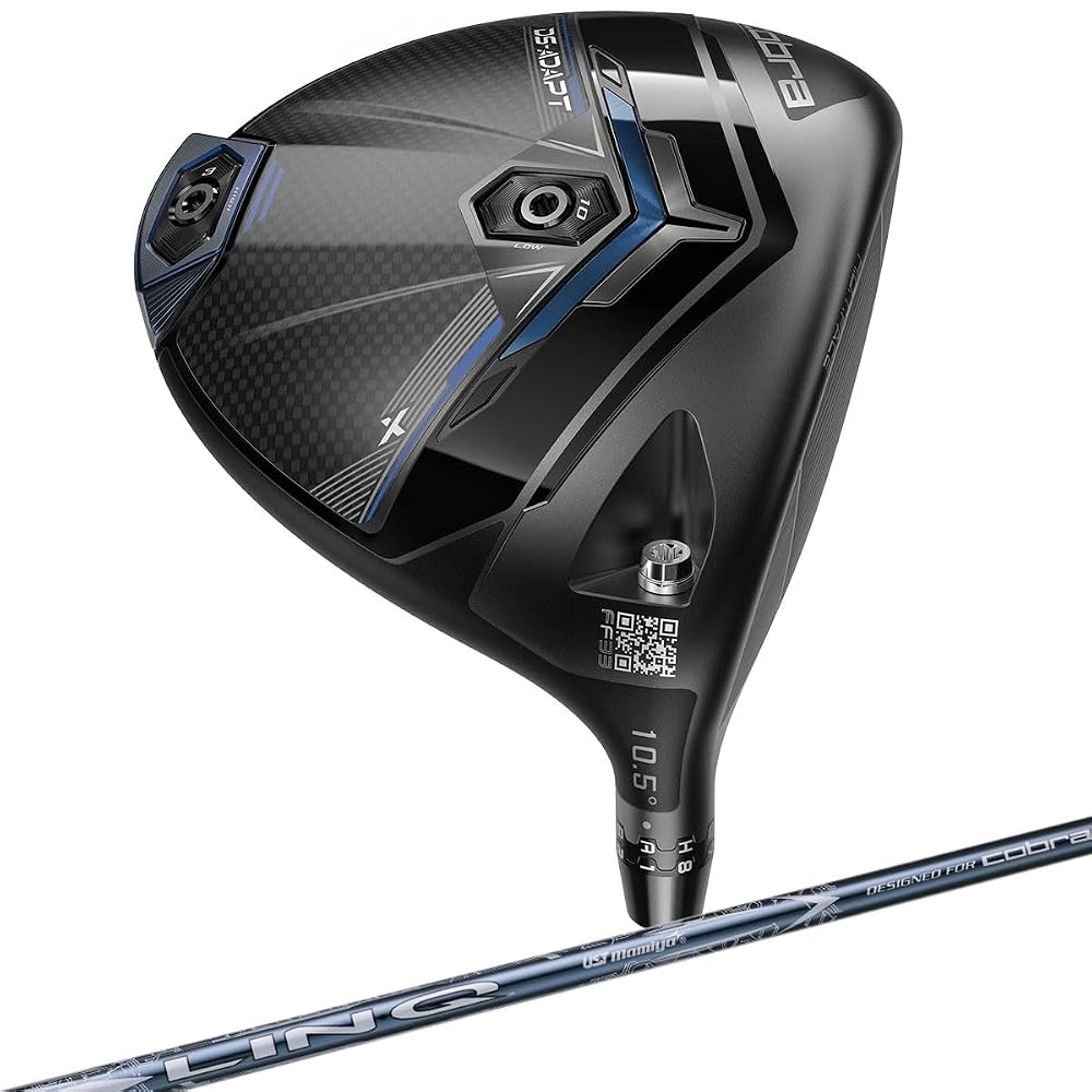 〔コブラゴルフ〕ゴルフクラブ ドライバー メンズ DS-ADAPT X Driver シャフト LIN-Q for COBRA DS ADAPT X DR LIN-Q-COBRA ＳＲ １０．５°