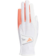 アディダス ウィメンズ ZG クール グローブ NMH23 レディース 左手用 adidas 2023春夏モデル 日本正規品 18cm ホワイト／コーラル