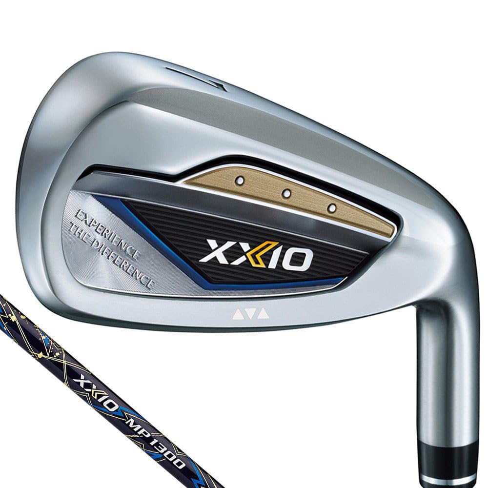 DUNLOP XXIO13 アイアン5本 6-9 PW MP1300 カーボン S 右 ネイビー メンズ