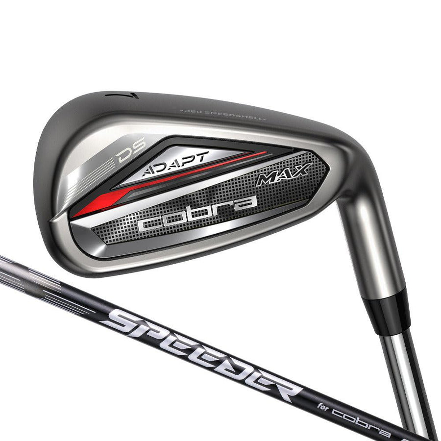 Cobra DS-ADAPT MAX アイアン4本 7-9I PW SPEEDER NX S メンズ