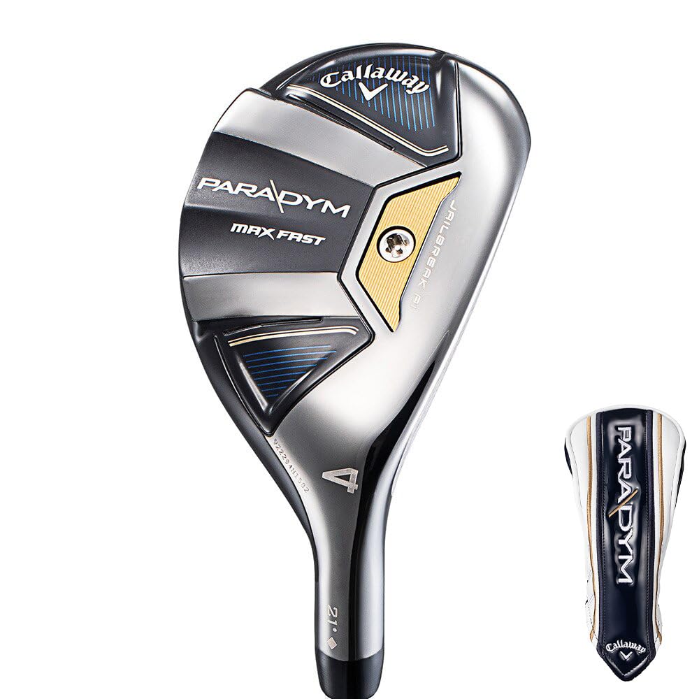 キャロウェイ PARADYM MAX FAST ユーティリティ 4H 21° ELDIO 40 L 右用 レディース