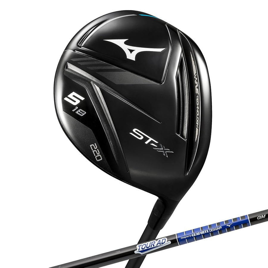 ミズノ ST-X 220 フェアウェイウッド 5W 18度 TOUR AD GM F SR 右用 メンズ 5KJTB49855