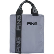 PING フェニックス クーラー ラウンドトートバッグ グレー ゴルフ 保冷バッグ