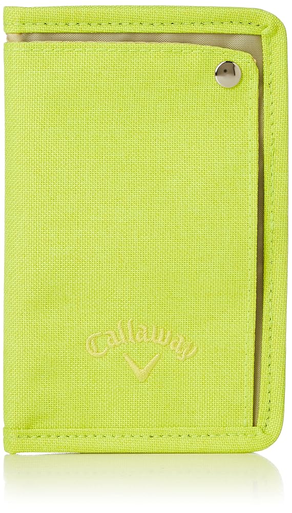 キャロウェイ Callaway ACTIVE マスク＆カードケース イエロー 10.5×16cm ユニセックス ゴルフ